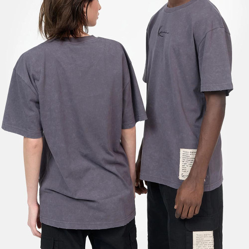Karl Kani Unisex κοντομάνικη μπλούζα Small Signature Destroyed Tee